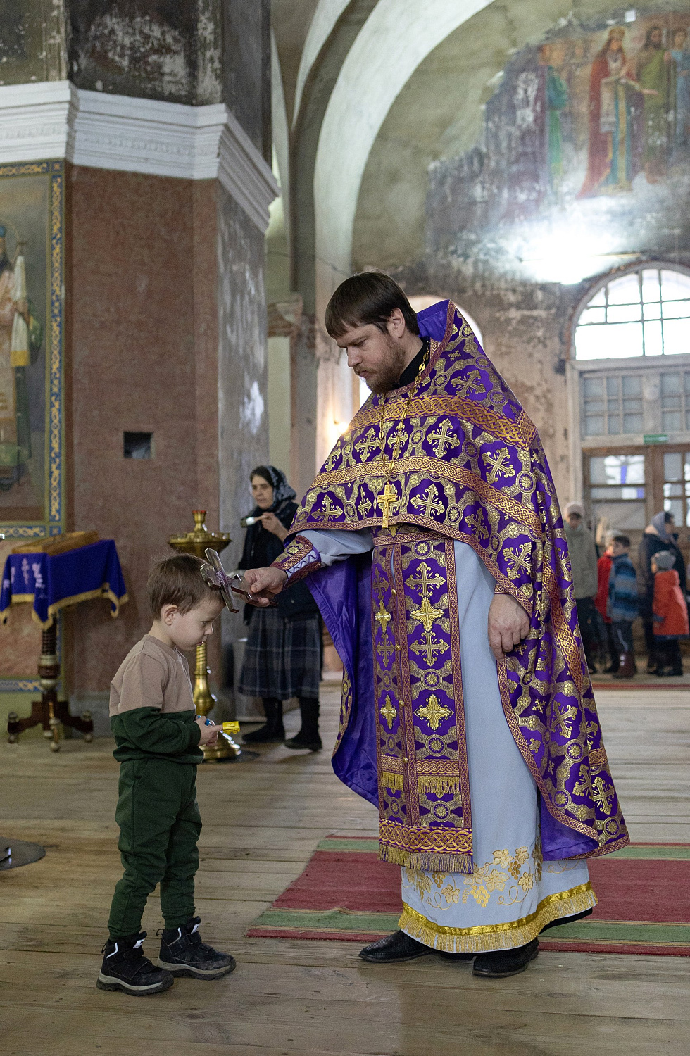 Приходите в храм с детьми
