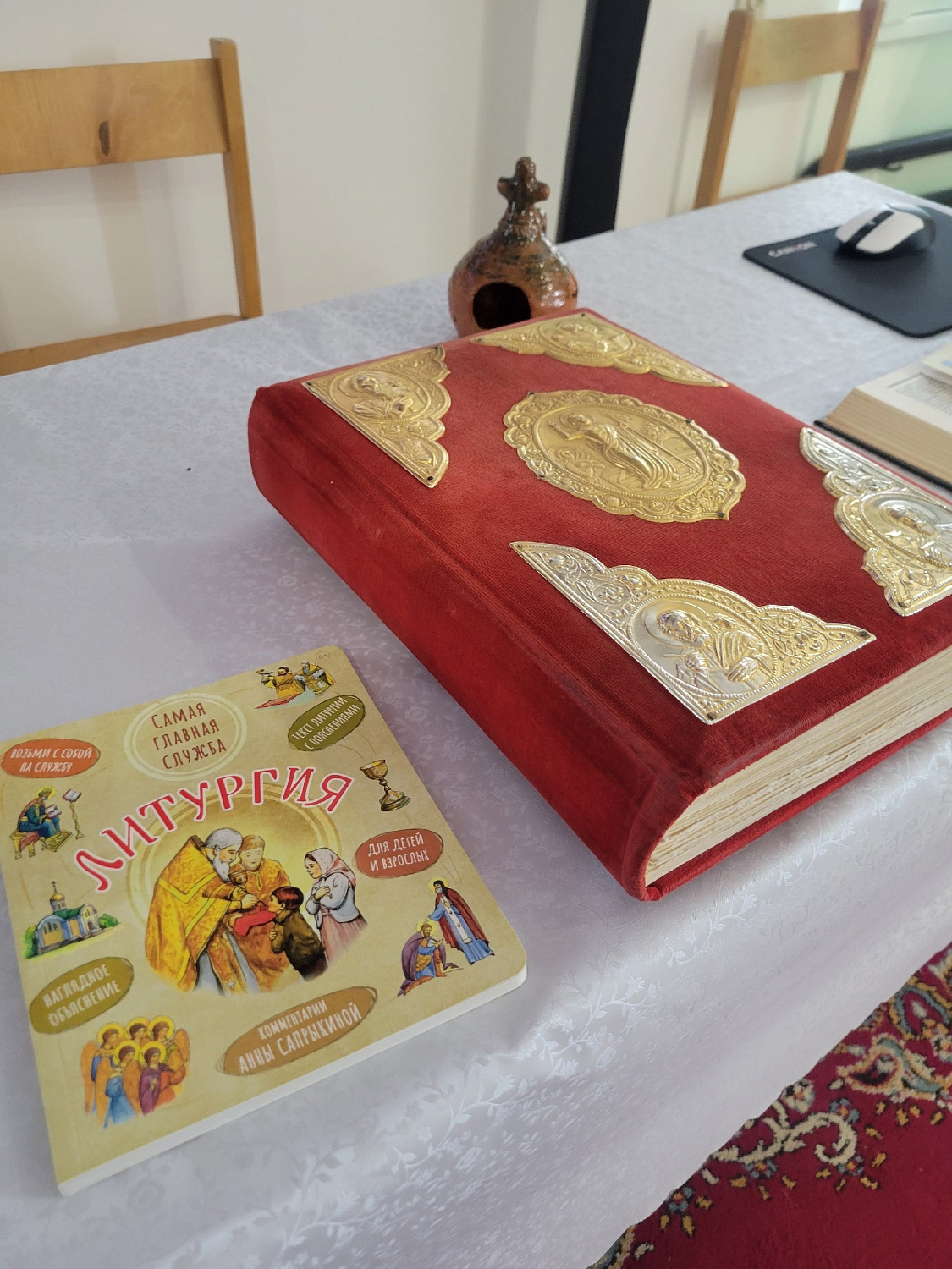 Праздник Благовещения в Никольском храме