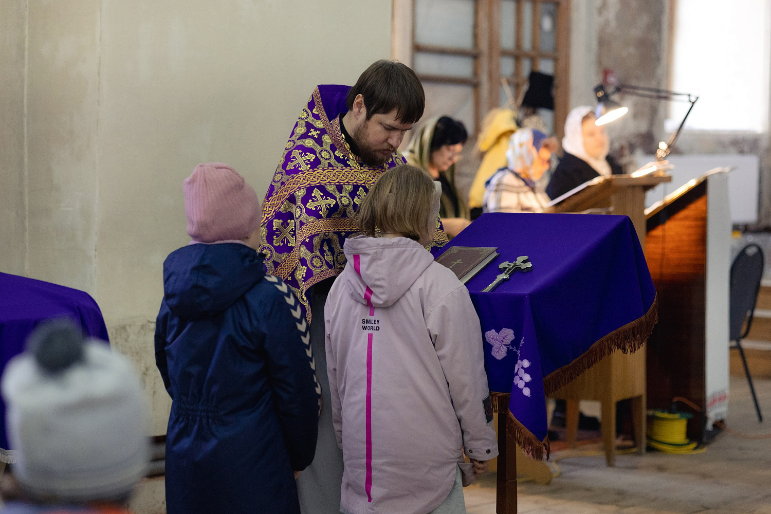 Приходите в храм с детьми